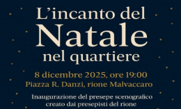 Potenza, il consigliere Nardella (Lega) elogia il presepe di Malvaccaro: “Un’opera che unisce la comunità”