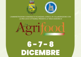 Scanzano Jonico, al via la terza edizione di AgriFood: il cuore dell’eccellenza agroalimentare lucana