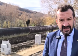 Riconnessione tra le dighe di Acerenza e Genzano, Pepe verifica lo stato del cantiere: "Opera verso la messa a regime"