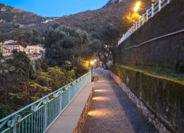 Maratea, taglio del nastro per il Parco Pietra del Sole: un anfiteatro all&rsquo;aperto affacciato sul mare