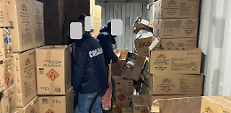 Tito, sette quintali di esplosivo nascosti in un container