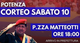 "No all'imperialismo americano": a Potenza la manifestazione a sostegno di Maduro