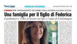 Una famiglia per il figlio di Federica Torzullo