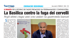 Basilicata, l&rsquo;esodo dei talenti e la sfida del reshoring