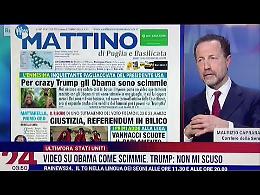 Per crazy Trump gli Obama sono delle scimmie. Referendum sulla giustizia in bilico