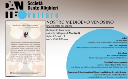 Nostro Medioevo Venosino: secondo appuntamento della Societ&agrave; Dante Alighieri Comitato del Vulture dedicato a Manfredi
