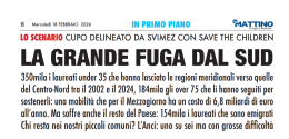 La grande fuga dal Sud: chi resta nei nostri piccoli Comuni?