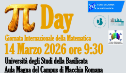 International Day of Mathematics 2026: all&rsquo;Unibas lo spettacolo didattico di Lorenzo Baglioni