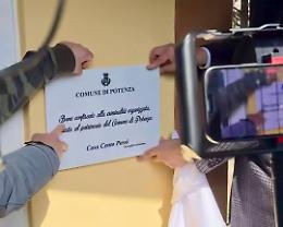 Potenza, il bene confiscato al boss diventa la "Casa Cento Passi"