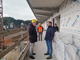 Studentato di Matera, l&rsquo;impegno costante di Pepe: sopralluoghi e attenzione sul cantiere