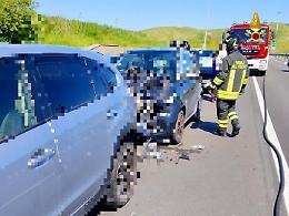 Incidente stradale sulla SS7: quattro feriti e traffico rallentato a Matera Sud