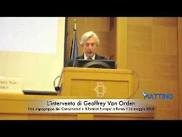 L'intervento inedito di Geoffrey Van Orden alla convention dei Conservatori e Riformatori Europei per Fitto