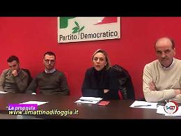 Le proposte del PD contro la criminalità a Foggia