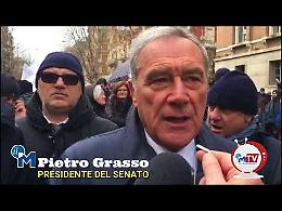 Grasso contro le mafie a Foggia: «Una terra ferita, da qui dobbiamo tutti ripartire»