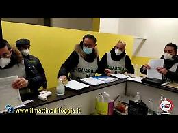 La stirata della GdF di Foggia alla palestra di Fitness di Margherita di Savoia aperta contro le regole anti - Covid