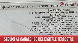 Così la provincia di Foggia porta nel cuore Sandro Pertini