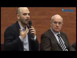 Saviano racconta a Foggia "La paranza dei bambini" 