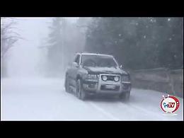 Monti dauni sommersi dalla neve, ecco la situazione