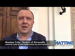 Colia: «Le minacce non mi spaventano, inquieta la loro origine»