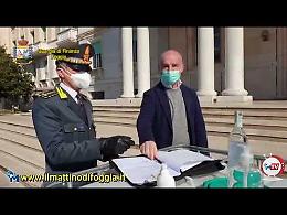 Fiamme Gialle di bontà contro il Coronavirus: la GdF di Foggia dona all'ospedale di San Giovanni Rotondo 9mila litri di alcool sequestrati