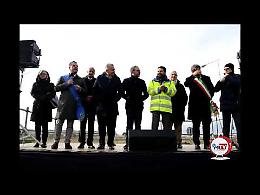 L'inaugurazione del secondo casello autostradale di Foggia