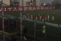 Rossoblù corsari a Sarno: tre volte in rete per restare in vetta