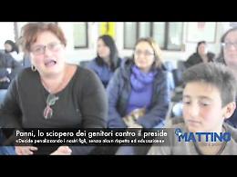 Panni, le ragioni dello sciopero dei genitori contro il preside della scuola