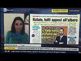 Tutti appesi all'albero di Natale: oggi previste le decisioni di Conte