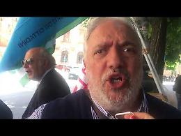 Sit in di protesta dei sindacati  contro il sindaco di Foggia, Carmeno della Cgil: "Riaprire un confronto"
