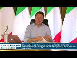 Renzi prende in giro i NoTriv, facendo lo gnorri sulla riforma costituzionale che propaganda