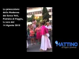 La Madonna dei Sette Veli lungo le strade di Foggia