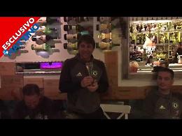 Conte festeggia la Premier League nel ristorante foggiano Gola Restaurant di Londra 