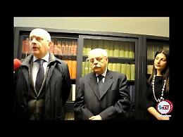 Il Rettore dell'Università di Foggia, Ricci, presenta il "tesoro" di Scarabello