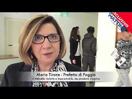 Il Prefetto di Foggia: «La criminalità si combatte educando alla responsabilità»