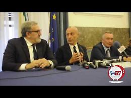 Mafia, Minniti a Foggia «Ci giochiamo una partita nazionale» 