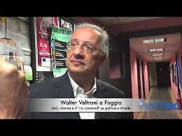 Veltroni a Foggia: libri, cinema e i "no comment" su politica e trivelle