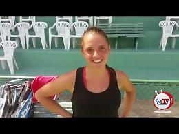 Sara Valentini all'Open Tennis di Melfi: 4 ore di gloriosa resistenza