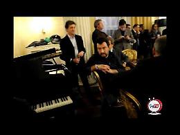 Mastroserio e "La cavalleria rusticana" che incanta Salvini e Musumeci