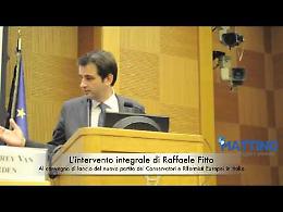 L'intervento-manifesto di Fitto per il nuovo partito dei conservatori e riformisti italiani