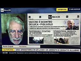 Vaccini, Figliuolo "sul lettino" di Crepet e riguardo la Dad dice: «È la negazione dell'educazione educativa»