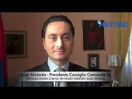 Miranda: «Foggia chiede a Renzi un passo indietro sulle trivelle alle Tremiti»