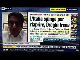 L'Italia spinge per riaprire, Draghi frena