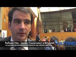 Fitto: «A Giugno la convention fondativa del nuovo partito»