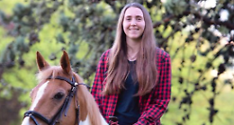 Parco della Grancia, la brigantessa a cavallo è Siria Rosa: aviglianese purosangue come Ninco Nanco