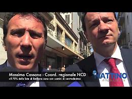 Cassano: «Il 70% delle liste di Emiliano composte da uomini di centrodestra»