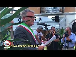Assassinio Luciani, il messaggio del Ministro Bonafede letto dal sindaco di San Marco in Lamis Michele Merla