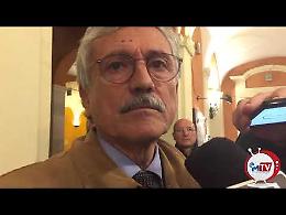 D'Alema a Foggia: «Pessima legge elettorale. Speranza? Un giovane saggio»