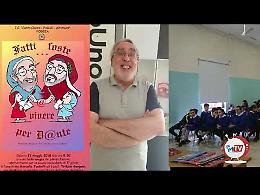 Alla "Santa Chiara" di Foggia una Commedia Divina con Dante a fumetti del grande Toninelli