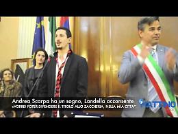 Il sogno di Andrea: combattere allo Zaccheria