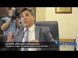 Landella: «Il centrosinistra ha depresso Foggia»